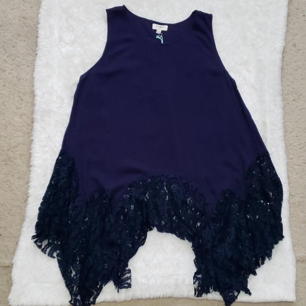 Flowy Lace Tank